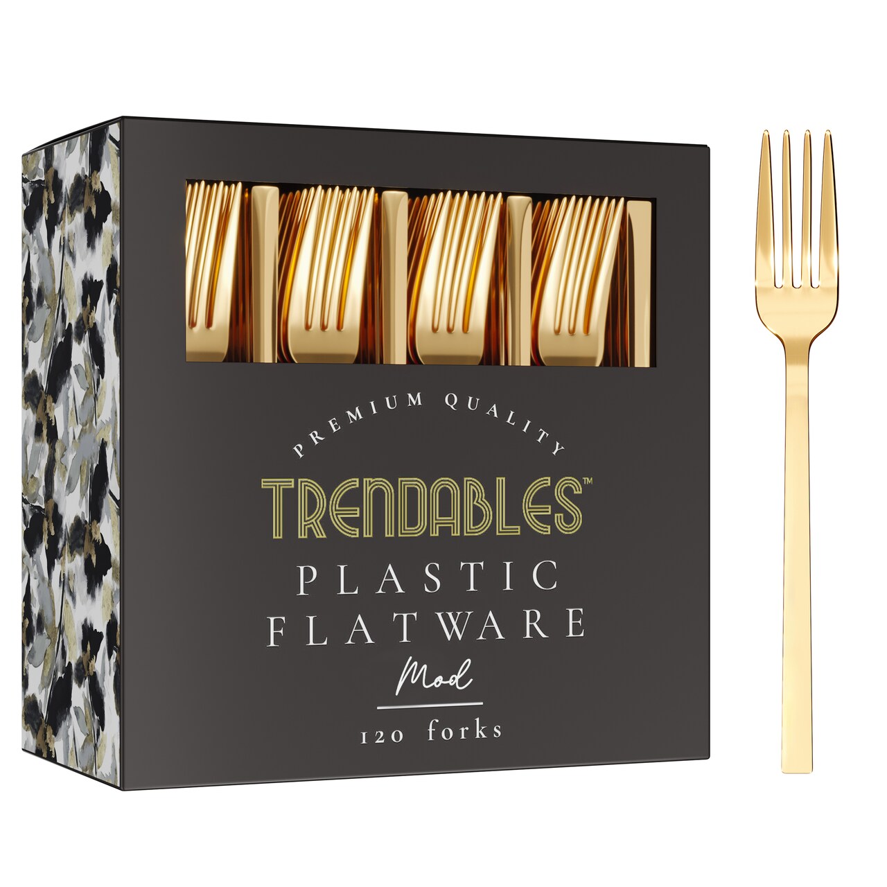 Gold Plastic Silverware Set Gold Silverware Disposable Forks and Spoons Disposable 120 Pack Plastic Utensils Set Knives & Spoons & Forks For Parties and Events